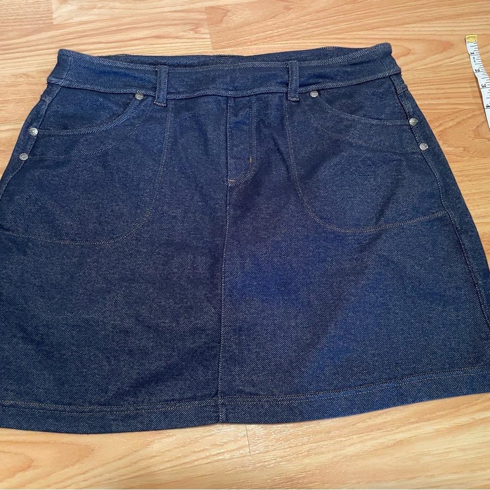 Athleta Dark Blue A-Line Skirt